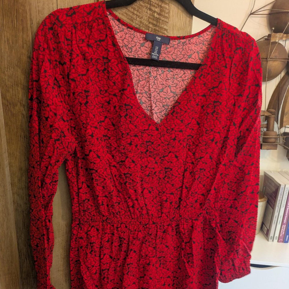 GAP Red French Chic Dress!